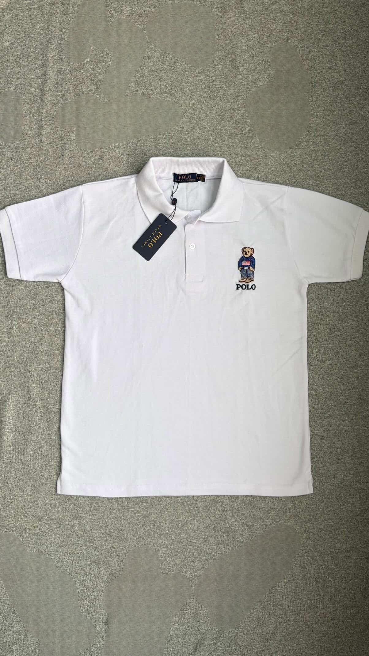 RL Polo Bear - White
