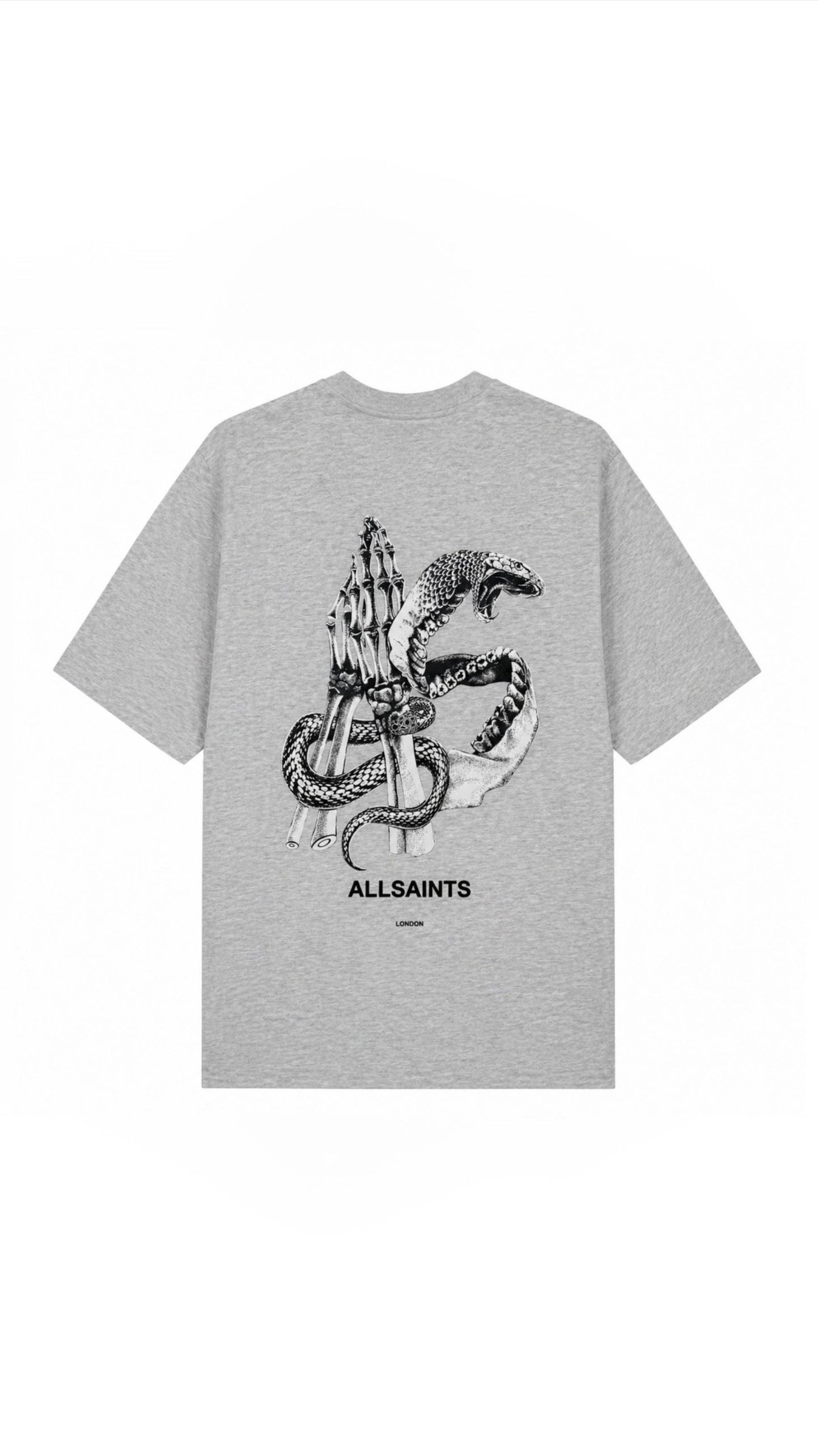 ALLSAINTS OVERSIZED TSHIRT -Greay
