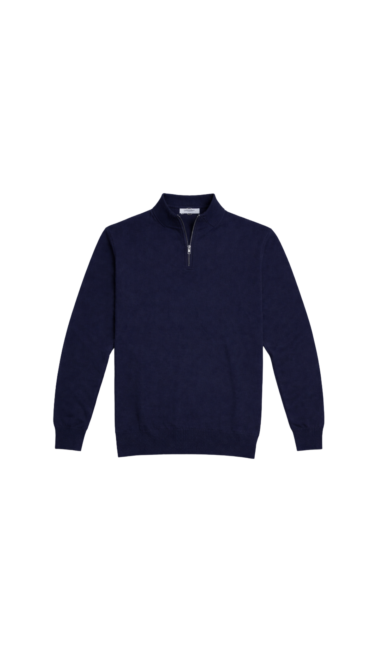 Old money quarter zipper navy