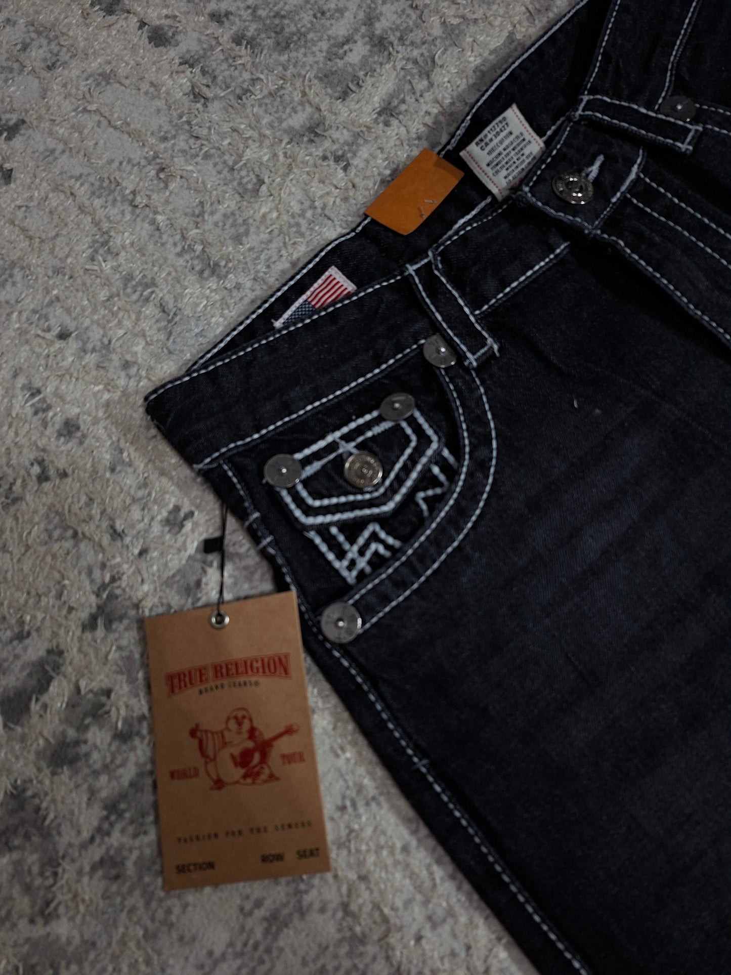TRUE RELIGION JEANS BLACK