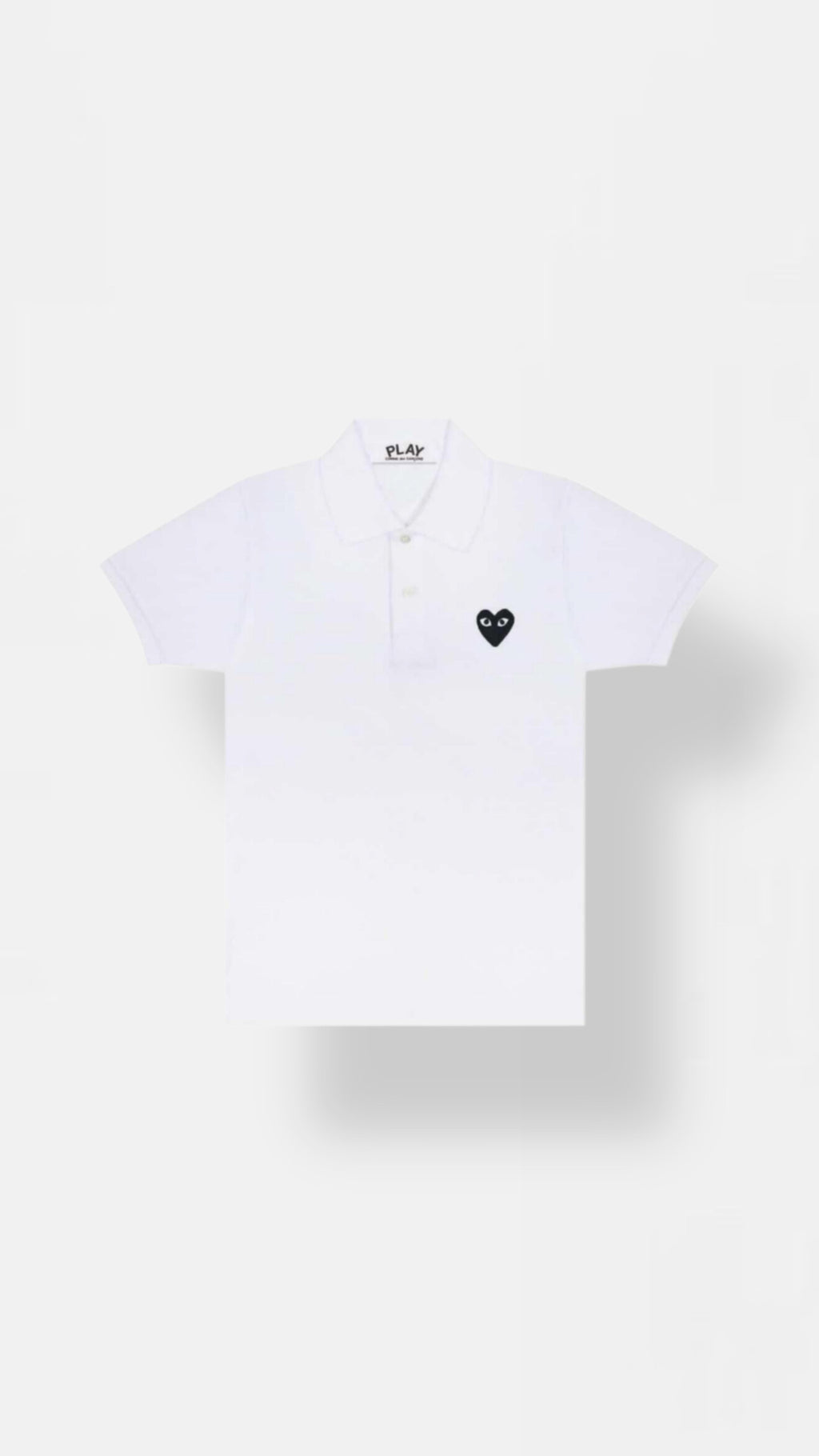 CDG Polo- White
