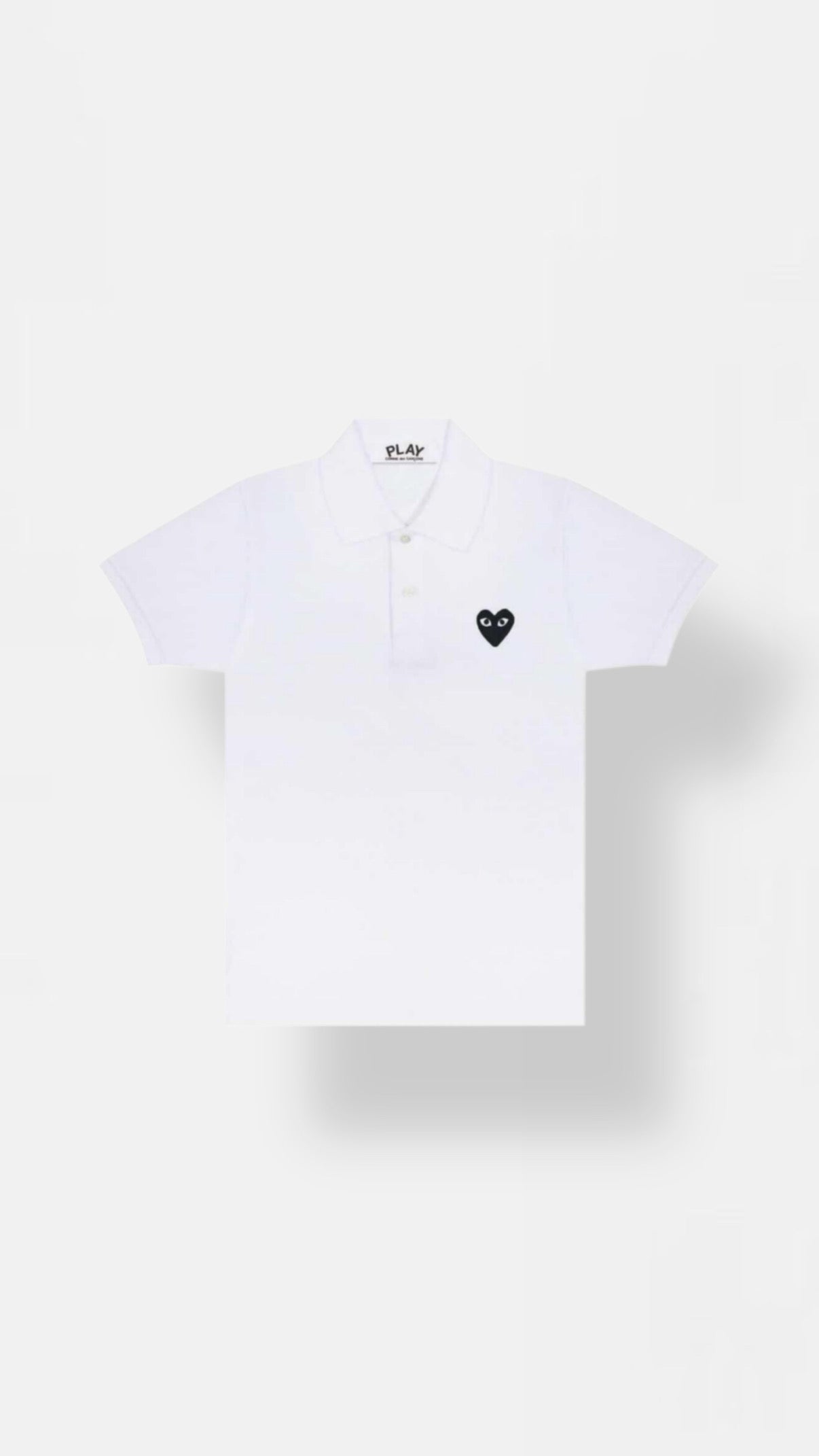 CDG Polo- White
