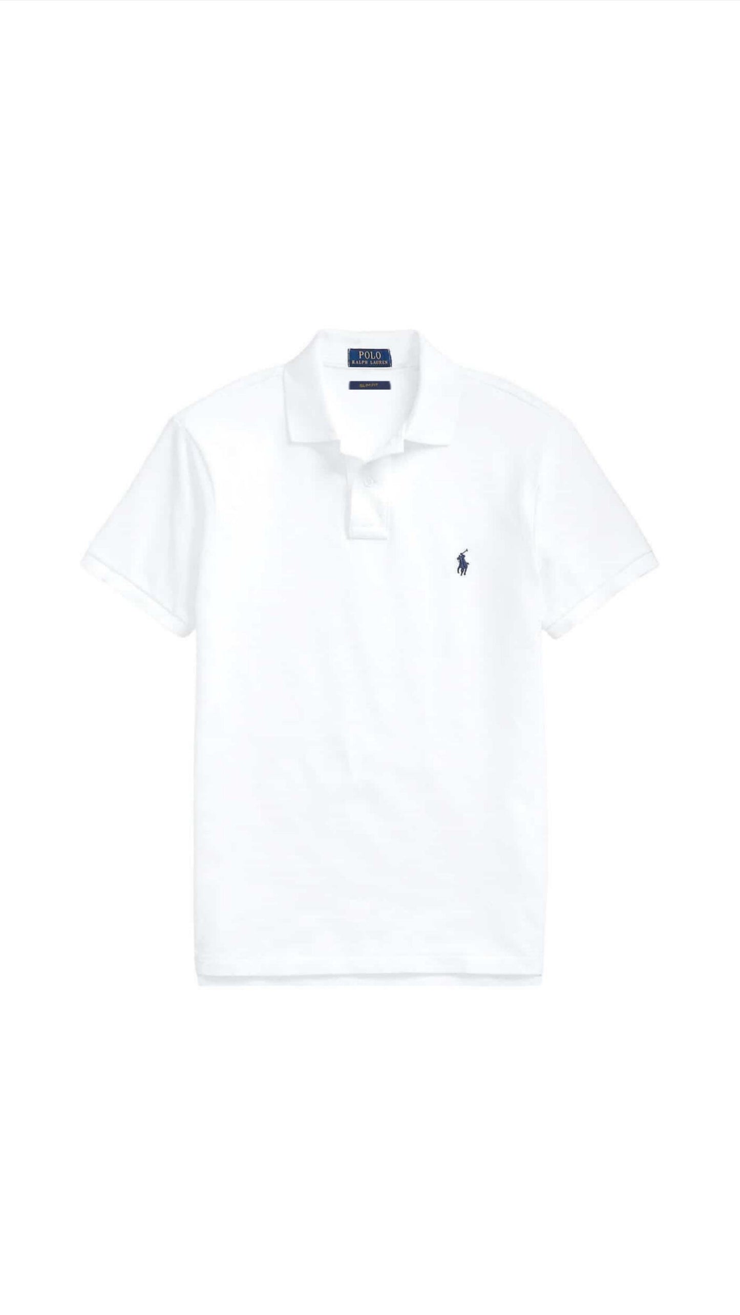 RL polo - White
