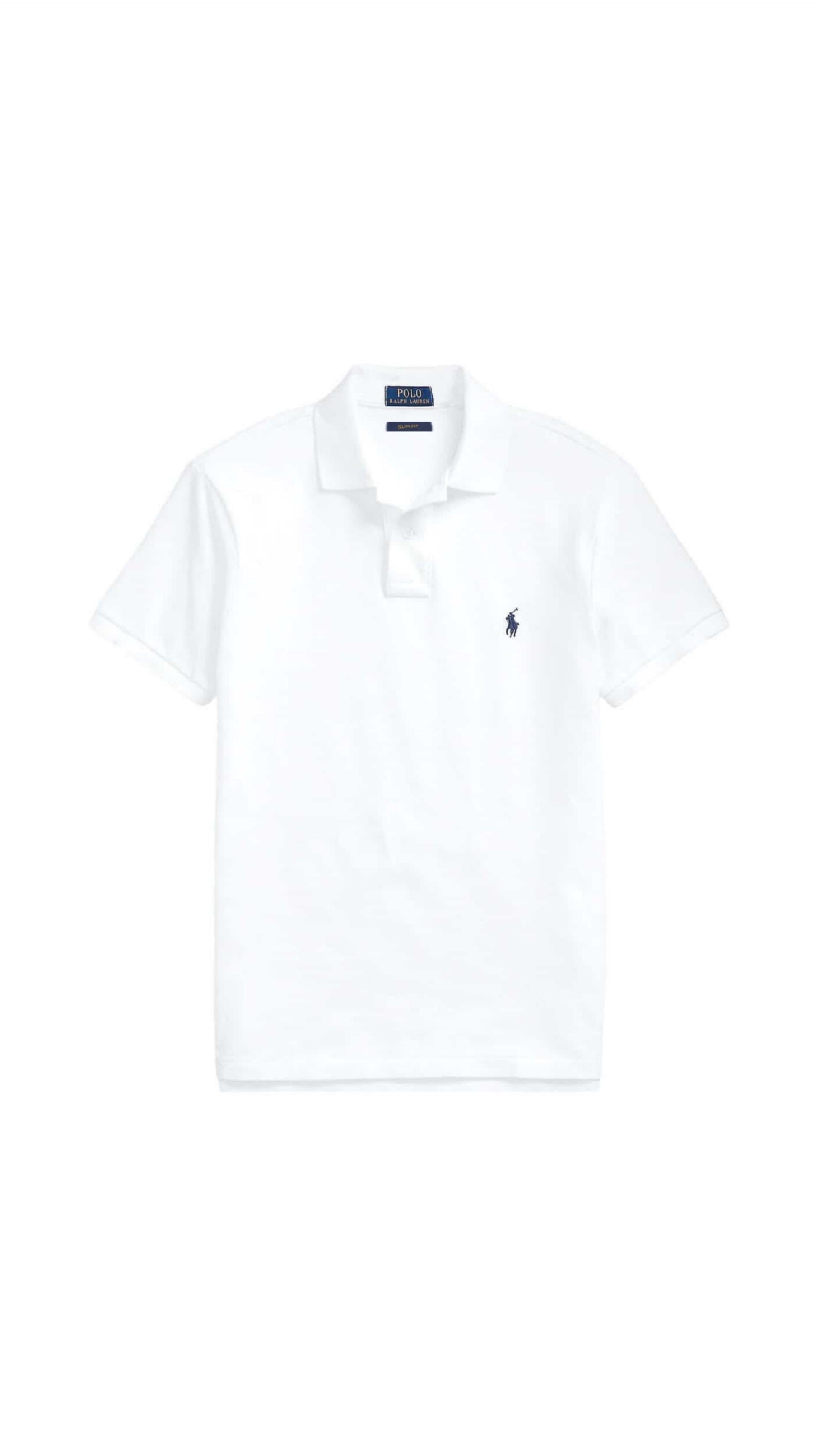 RL polo - White