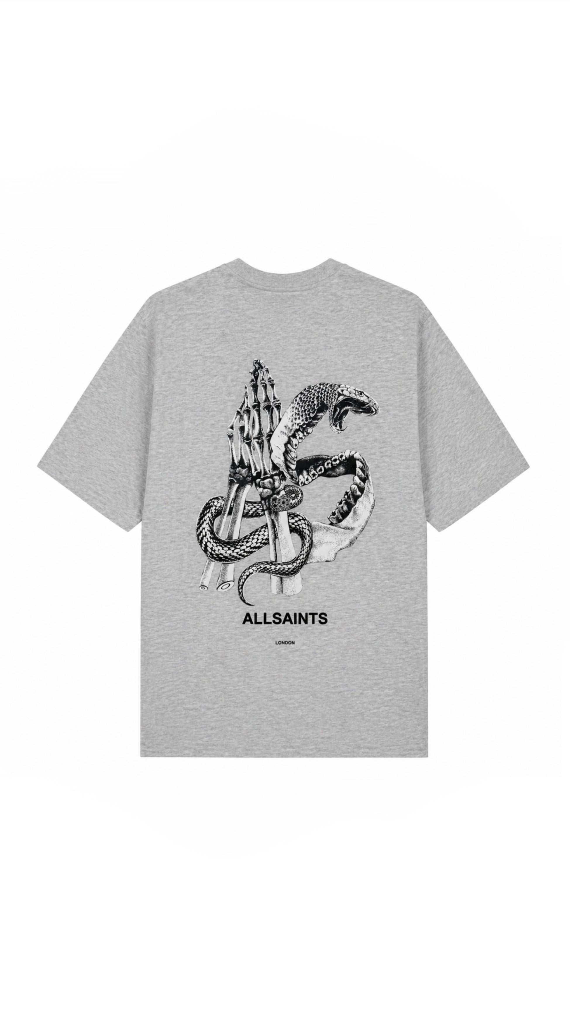 ALLSAINTS OVERSIZED TSHIRT -Greay