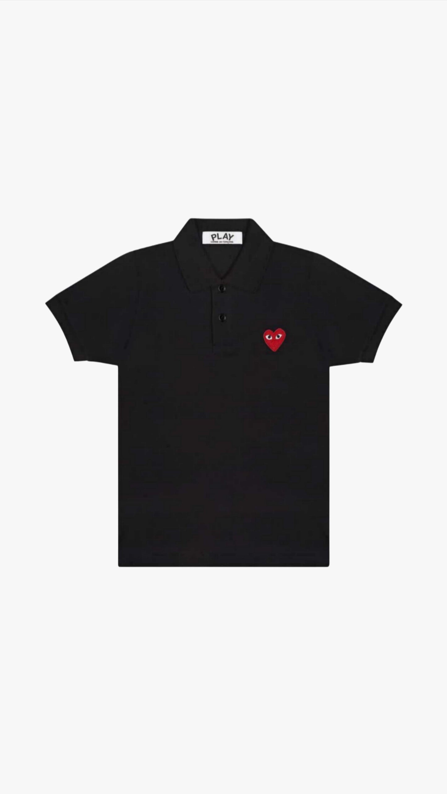 CDG Polo- Black