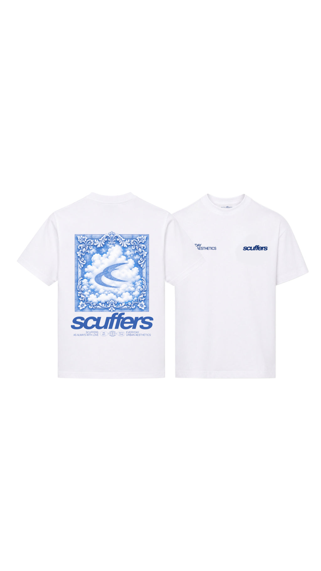 sc t-shirt white