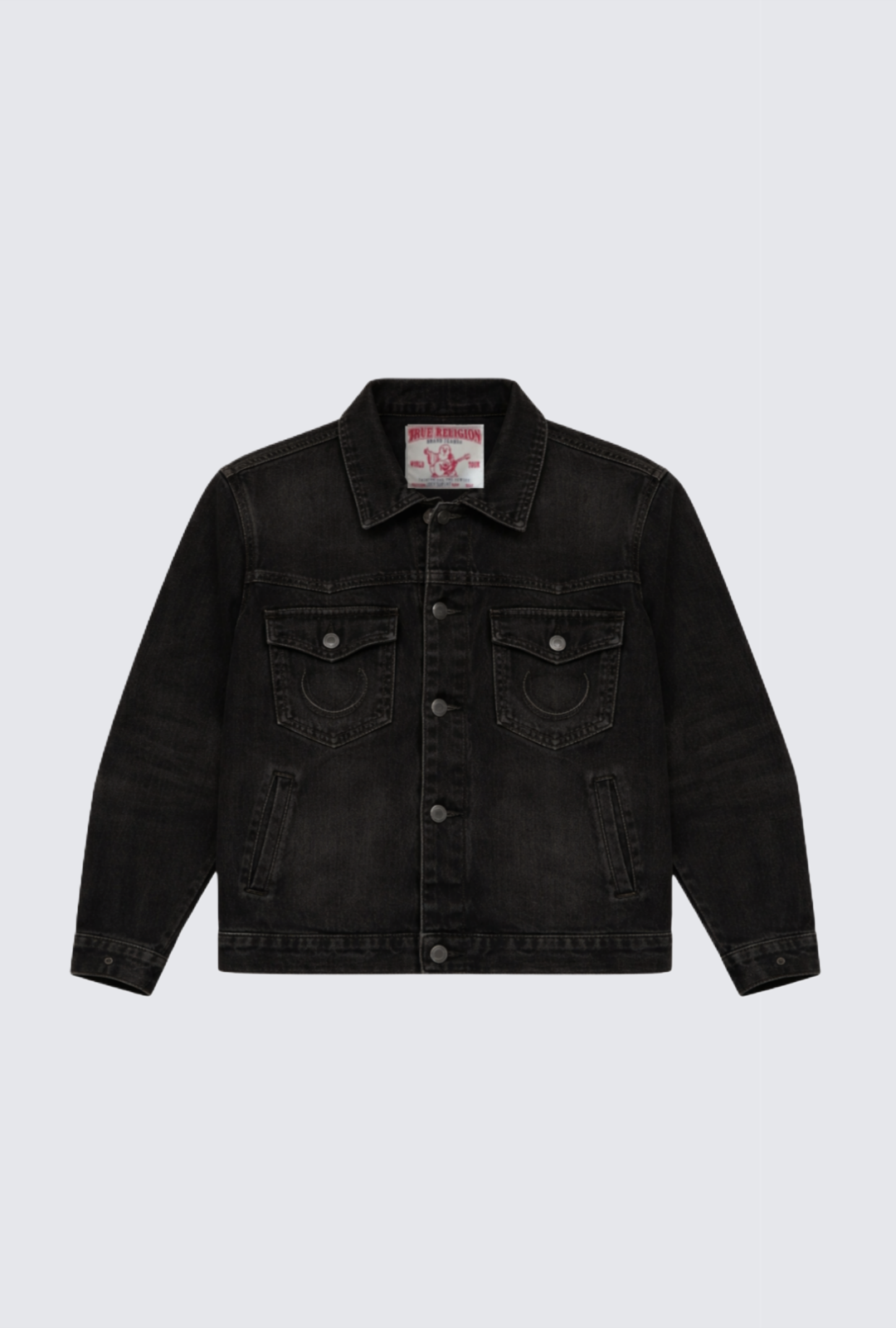 '''TRUE RELIGION JACKET DENIM BLACK