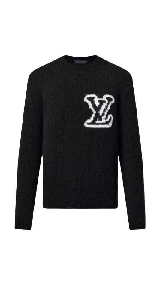 V'LOUIS VUITTON SWEATER-BLACK
