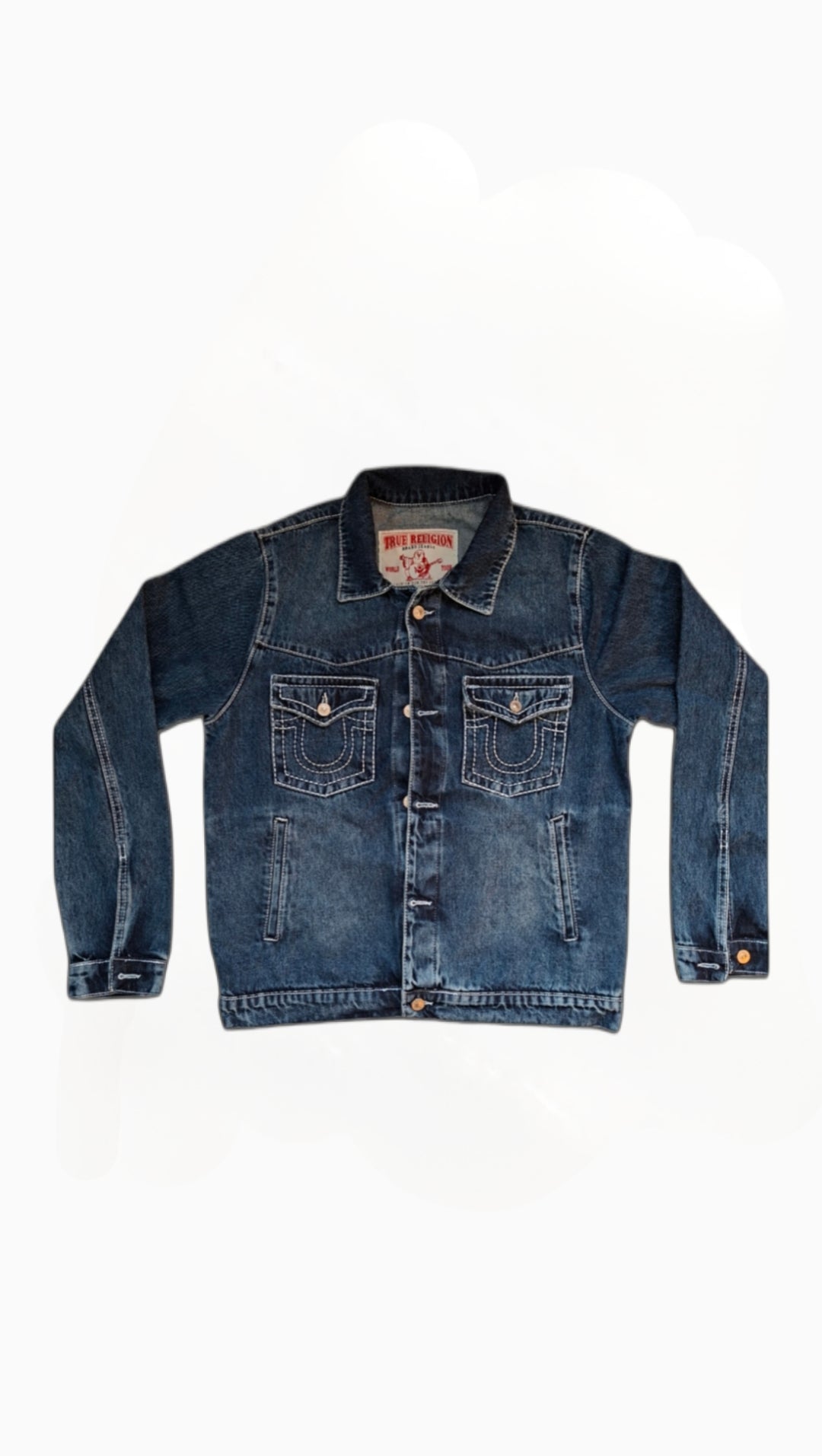 v TRUE RELIGION DINEM JACKET DARK BLUE