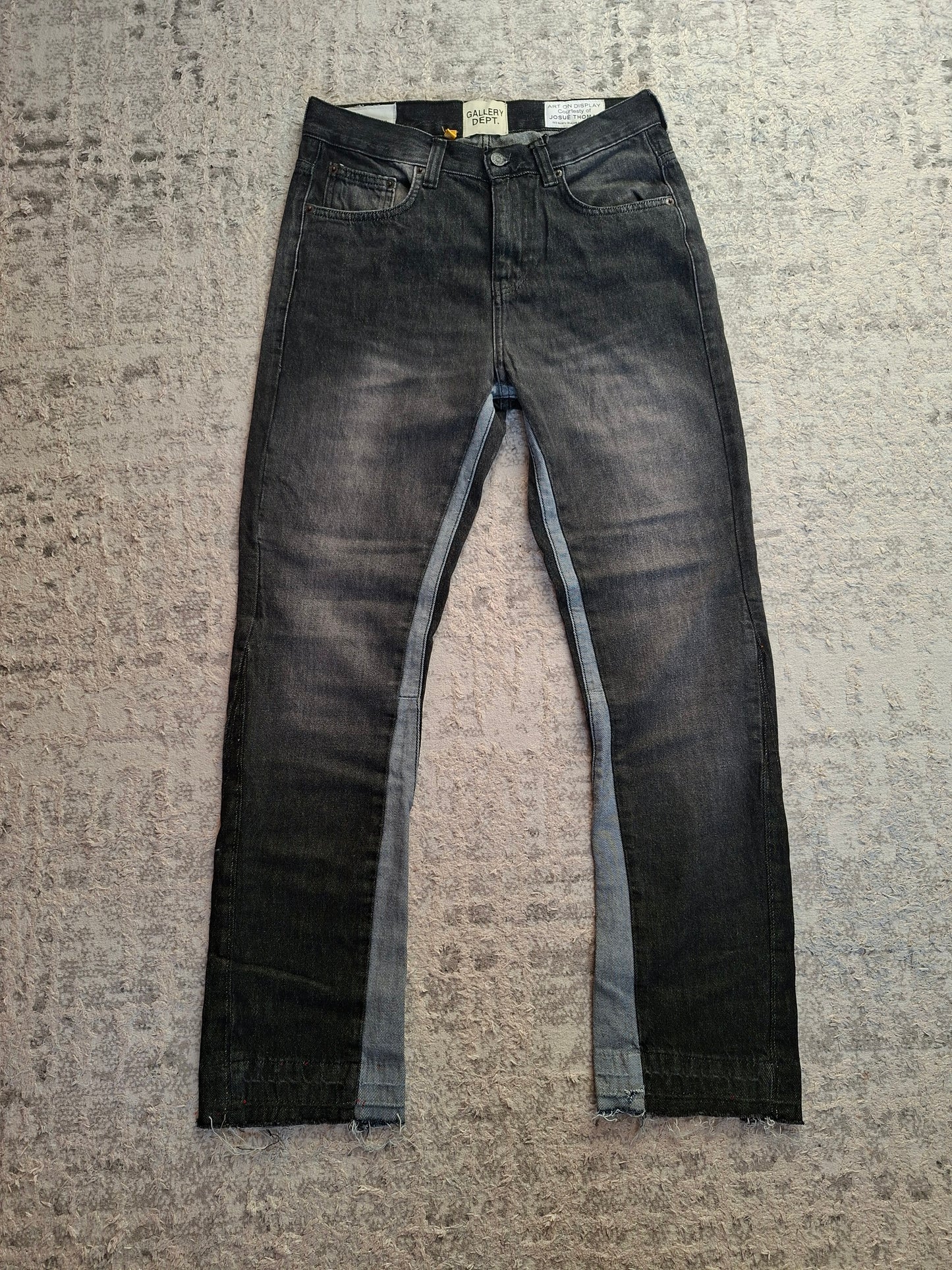 t.GALLERY DEPT FLARED JEANS BLACK